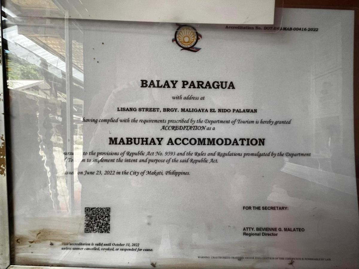 Balay Paragua El Nido Bagian luar foto